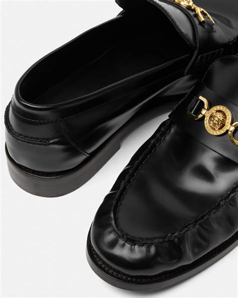 versace buckle loafer|Versace 95 loafers.